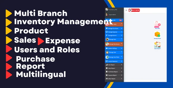 Inventory and User Management System