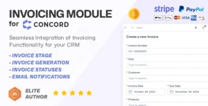 Invoicing & Smart Billing Module for Concord CRM