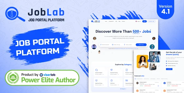 JobLab - Job Portal Platform