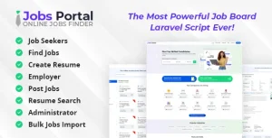Jobs Portal - Job Board Laravel Script