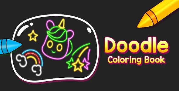 Kids Doodle Coloring Games For Kids + Ready For Publish