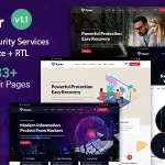 Kyver - Cyber Security Services Vue with Strapi 4 Template