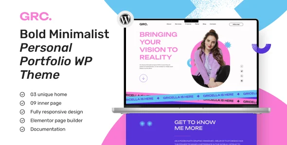 LinkGrace - Creative Portfolio WordPress Theme