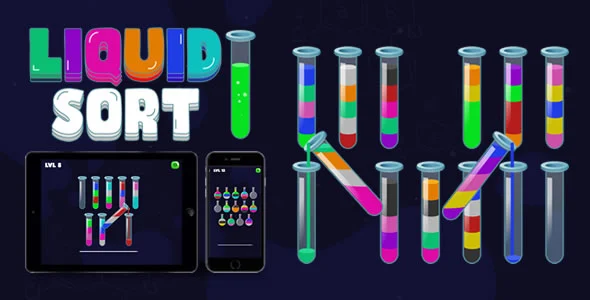 Liquid Sort - HTML5 Game