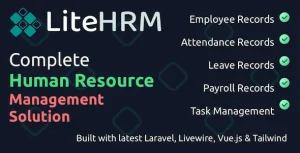 Lite HRM - Advance HRM Solution for Leave, Attendance, Payroll & Task