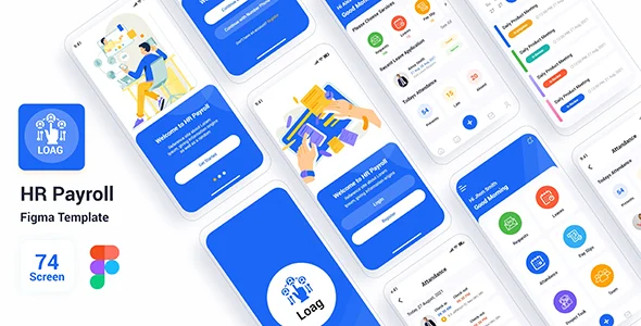 Loag - HR Payroll Figma Template