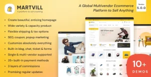 Martvill - A Global Multivendor Ecommerce Platform to Sell Anything