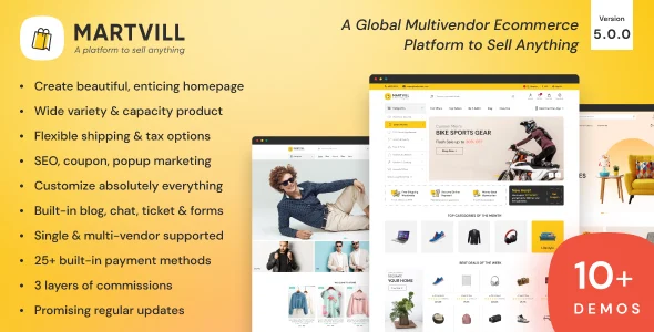 Martvill - A Global Multivendor Ecommerce Platform to Sell Anything