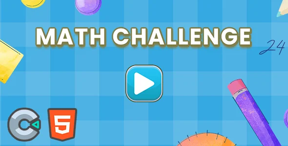 Math Challenge - Html5 (Construct3)