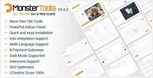 MonsterTools: The All-in-One SEO & Web Toolkit, like a Swiss Army Knife