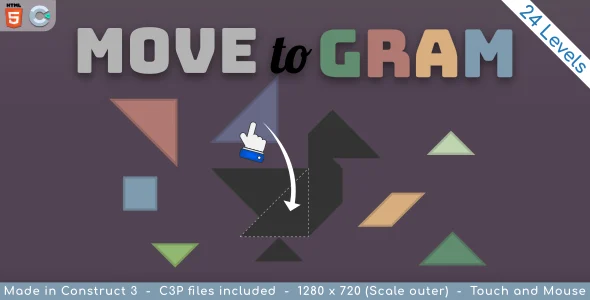 Move to Gram - HTML5 Puzzle game