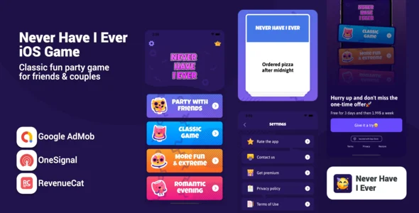 Never Have I Ever - Party Game
