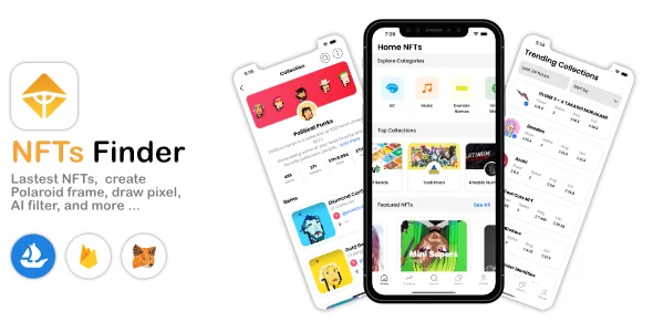 NFTs Finder - iOS Swift (OpenSea NFT Marketplace)