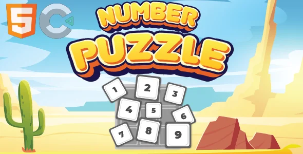Number Puzzle-Construct3 - HTML