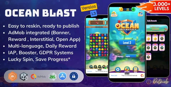 Ocean Blast - Unity Complete Project