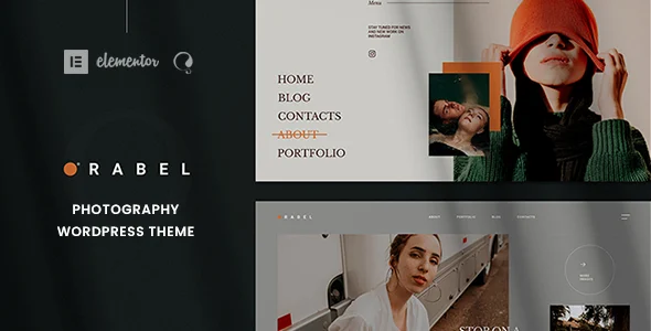Orabel - Creative Photography WordPress Theme