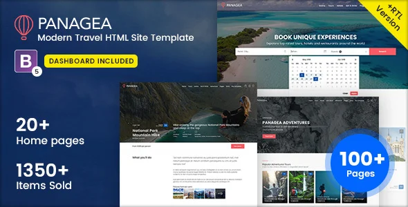 Panagea - Travel and Tours listings template