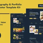 Photo Alfa - Photography & Portfolio Elementor Pro Template Kit