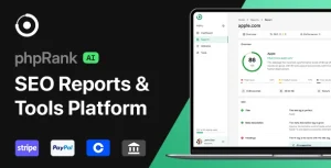 phpRank - SEO Reports & Tools Platform