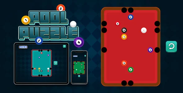 Pool Puzzle - HTML5 Game