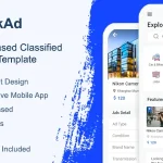 QuickAd Classified Mobile HTML Template