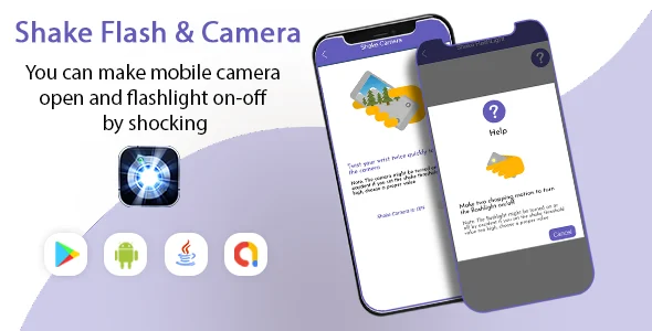 Shake Camera & FlashLight