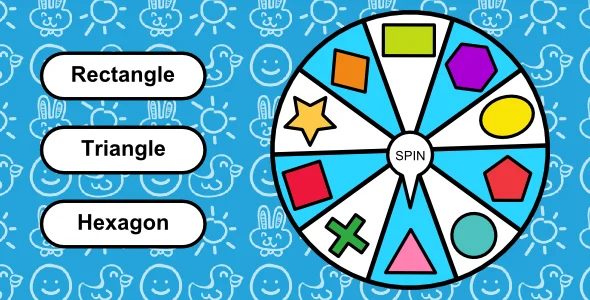 Shapes Wheel | Educational Game | Html5 Game | Construct 2/3