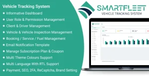 Smart Fleet SaaS - Vehicle Tracking System