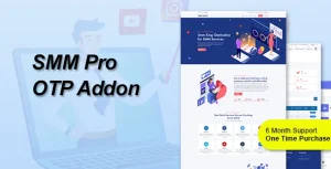 SMM Pro - Social Media Marketing CMS OTP Addon