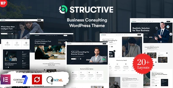 Structive - Business Consulting WordPress Theme