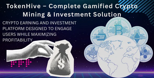 TokenHive - Complete Gamified Crypto Mining & Investment Solution