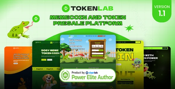 TokenLab - MemeCoin And Token PreSale Platform
