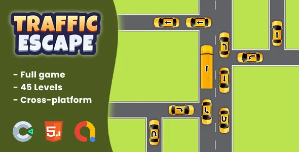 Traffic Escape! - HTML5 Game | Construct 3