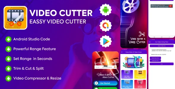 Video Cutter - Video Editor & Maker - Video Cut -Admob - Android