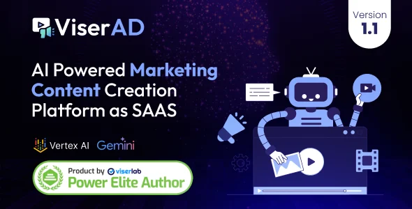 ViserAD - AI Powered Marketing Content Creation Platform as SAAS