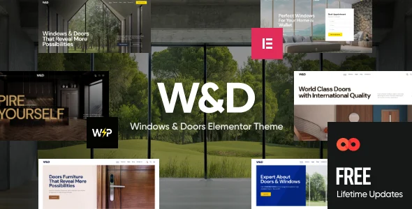 W&D - Windows & Doors Installation WordPress Theme