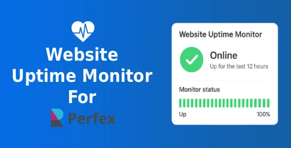 Website Uptime Monitor for Perfex CRM - Real-Time Website Tracking & Status Pages