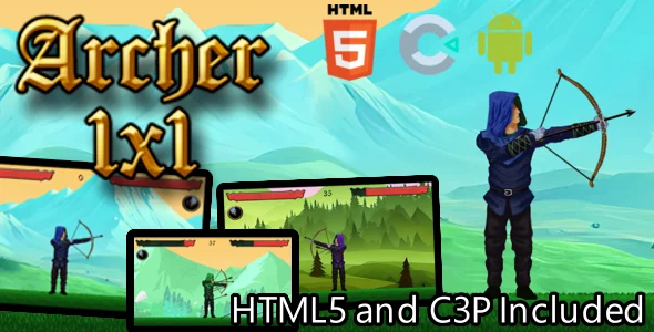 Archer 1×1 HTML5/Construct 3 Game