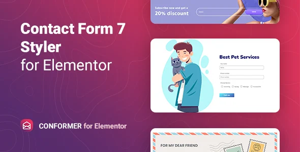 Contact Form 7 styler for Elementor - Conformer