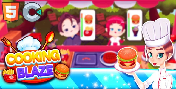 Cooking Blaze - HTML5 Game - Admob - Construct 3