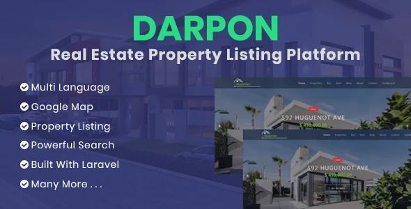 DARPON - Real Estate Property Listing Platform