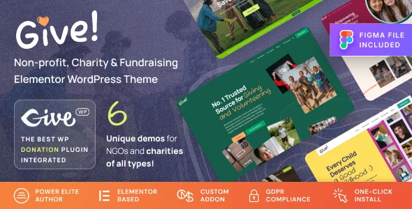 Give - NGO & Charity WordPress Theme