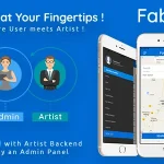Hire for Work - Fab Artist iPhone | 2 Apps | Customer App + Artist App + Admin Panel | Freelancer