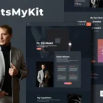 ItsMyKit - Dark Creative Portfolio Elementor Template Kit