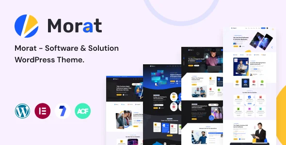 Morat - Software & Solution WordPress Theme