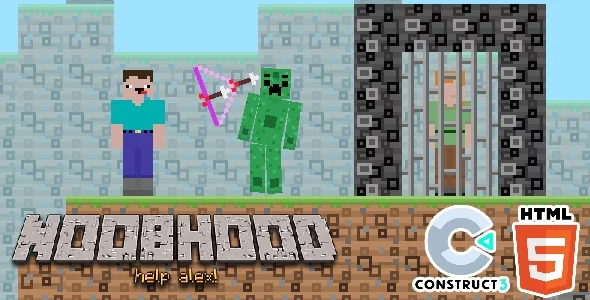 NoobHood - HTML5 Game - Construct 3
