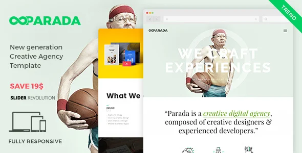Parada | Creative Agency Template
