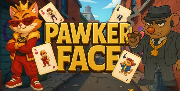 Pawkerface - Poker HTML Game - Construct 3 - C3P
