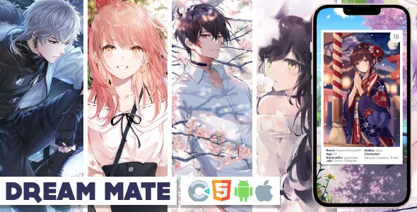 Premium Game - Anime Dreammate - HTML5,Construct3