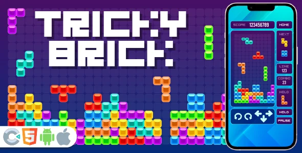 Premium Game - Tricky Brick Game - HTML5,Construct3